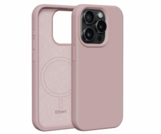 Silikonové TPU pouzdro Etteri Mag pro iPhone 15 Pro světl...
