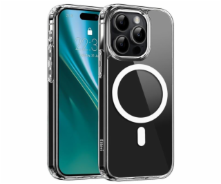 Hybridní TPU pouzdro Etteri Mag pro iPhone 15 Pro transpa...