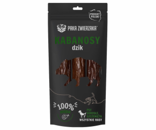Paka Zwierzaka kabanosy dzik 3szt (80g)