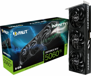 Palit Grafická karta RTX 5060 TI INFINITY 3 8GB GDDR7 128...