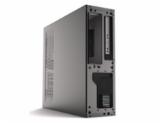 1stCOOL skříň COMPACT 2, Micro Tower, AU, USB 3.0, USB-C, CR, 1x 60mm Fan, černá