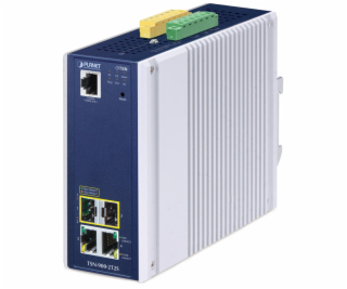 Planet TSN-900-2T2S průmyslový TSN media konvertor, 2x1Gb...