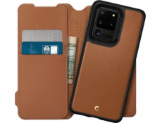 Spigen Peněženka Ciel Sam G988 S20 Ultra hnědá/hnědá ACS00733