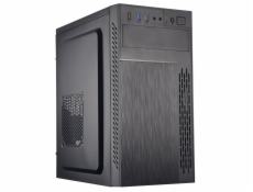 EUROCASE MidT ML M6-505B / mATX / bez zdroje / 2x USB 3.0 / černá
