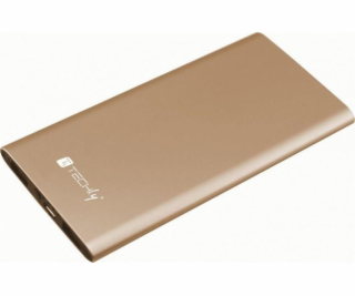Techly Powerbanka Powerbanka Techly 5000mAH 2xUSB zlatá