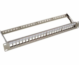 EFB Patch panel 1U 24x Keystone slot (37576.1)