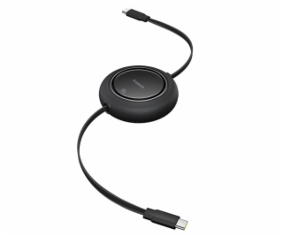 Navíjecí kabel Baseus Free2Pull USB-C/USB-C s nastaviteln...