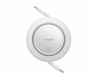 Navíjecí kabel Baseus Free2Pull USB-C/USB-C s nastaviteln...