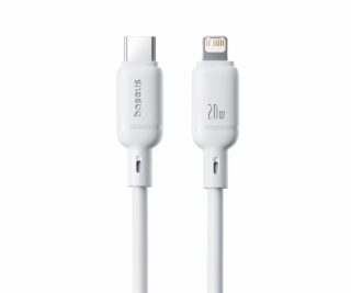 Rychlonabíjecí kabel Baseus Silky USB-C/Lightning 1m 20W ...