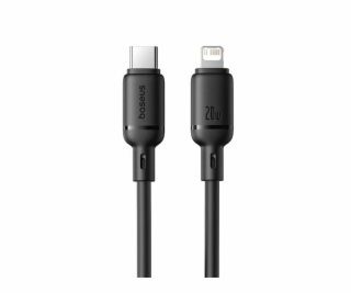 Rychlonabíjecí kabel Baseus Silky USB-C/Lightning 1m 20W ...