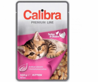 Calibra Cat Premium Kitten Turkey & Chicken 100g