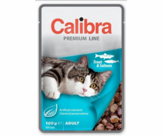 Calibra Cat Premium Adult Trout & Salmon 100g