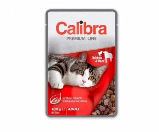 Calibra Cat Premium Adult Chicken & Beef 100g