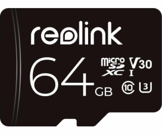 Karta Reolink MicroSDHC 64 GB UHS-I/U3 A2 V30