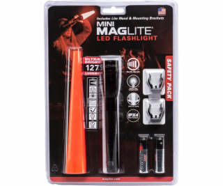 Maglite Mini-LED 2AA Sicherheitslampe schwarz
