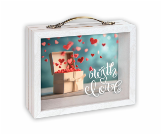 ZEP Andy with Love        6,5x21 Holz/Glas Spardose      ...