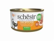 SCHESIR Complements Tuna with aloe in jelly - mokré krmivo pro kočky - 70g