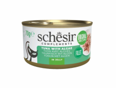 SCHESIR Complements Tuna with algae in jelly - mokré krmivo pro kočky - 70g