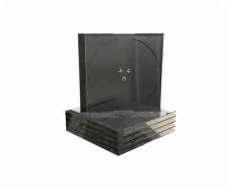 Obal na 1 CD 10.4mm černý - karton 100 ks