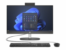 HP ProOne 245 G10 - Vše v jednom Ryzen 5 7520U / a? 4.3 GHz - RAM 16 GB - SSD 512 GB - NVMe - Radeon 610M - Gigabit Ethernet, IEEE 802.11ax (Wi-Fi 6), Bluetooth 5.3 - Win 11 Pro - monitor: LED 23.8  1