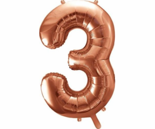 Balloon večírku večírku č. 3, 86 cm, růžové univerzální z...