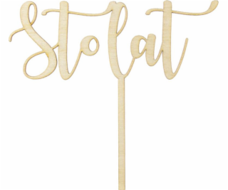 Party Deco Sto Lat tort na tortu - 14 cm univerzálny (424...