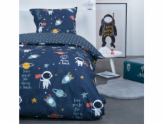DNES Dětské povlečení space ASTRONAUT, 100% bavlna, 140 x 200 cm