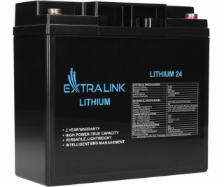 LifePo4 baterie 24Ah 12,8V BMS ex.30424