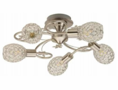 Krislamp stropní svítidlo Krislamp Bella KR 371-5PL stropní svítidlo 5x40W E14 satin