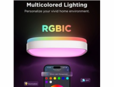 Govee RGBICWW Smart duální stropní světlo 2400lm 30cm Matter