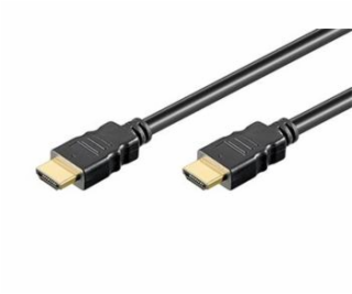 PremiumCord Kábel HDMI A - HDMI AM / M 1m, zlac.kon.