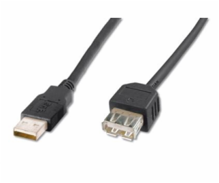DIGITUS USB 2.0 Predlzovaci kabel Typ A 1.8m