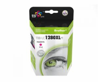 Ink. kazeta TB kompat. s Brother LC 1280XL M 100% N