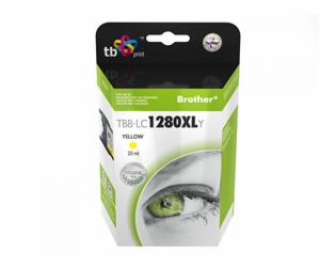 Ink. kazeta TB kompat. s Brother LC1280XL Y 100% N
