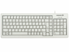 CHERRY klávesnice G84-5200 + kryt 615-5200/drátová/USB/šedá/EU layout/ochrana před rozlitou tekutinou, olejem, naftou