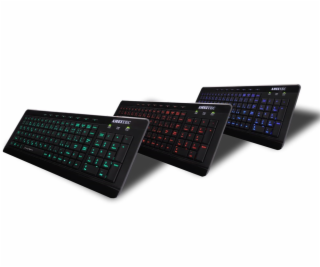 AMEI Keyboard AM-K3001G Professional Letter Green Illumin...