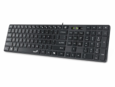 GENIUS Slimstar 126/ Drátová/ Copilot/ USB/ černá/ CZ+SK layout