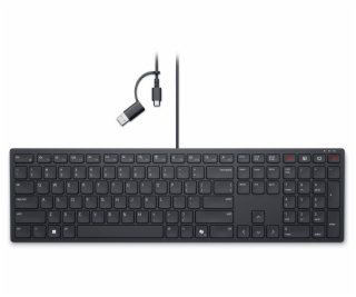 DELL KB525C/ US mezinárodní/ klávesnice/ USB/ černá