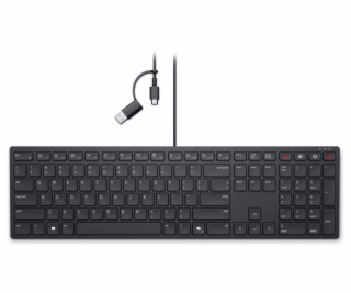 DELL KB525C/ ukrajinská/ klávesnice/ USB/ černá