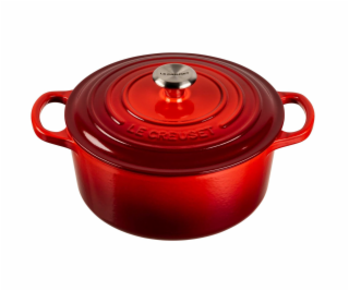 Le Creuset Signature Kastrol kulatý 22 cm Cerise