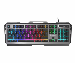 Keyboard GENESIS RHOD 420 Gaming RGB Backlight, USB, US l...