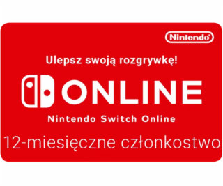 Nintendo 12měsíční předplatné Switch Online