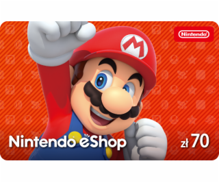 Nintendo Dobití kreditu do eShopu v hodnotě 70 PLN