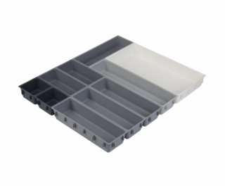 Joseph Joseph Blox grau 10-tlg. Schubladen-Organizer-Set