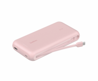 Belkin Powerbank 20.000mAh pink 30W integr.USB-C Kab. BPB...