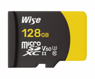 Wise microSDXC UHS-II V60  128GB R:290MBs / W:100MBs  WI-...