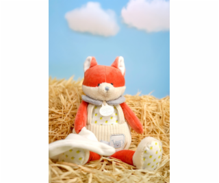 Doudou Dárková sada Plyšová liška Romarin s dečkou 28 cm