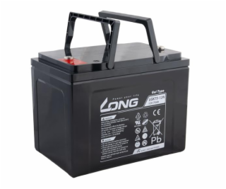 Baterie Long  12V 75Ah F8 DeepCycle GEL 10 let (LGK75-12N)