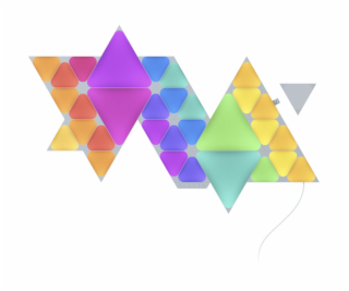 Nanoleaf Shapes startovací kit Triangles & Mini (32 panelu)
