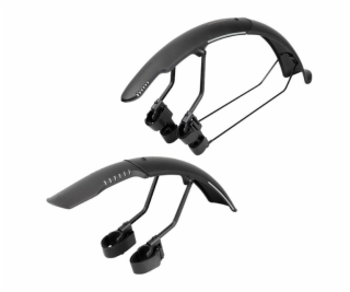 Topeak T-TC9667 Sada blatníků na kolo pro gravel bike Black